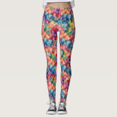 Rainbow Clouds Leggings (Devant)