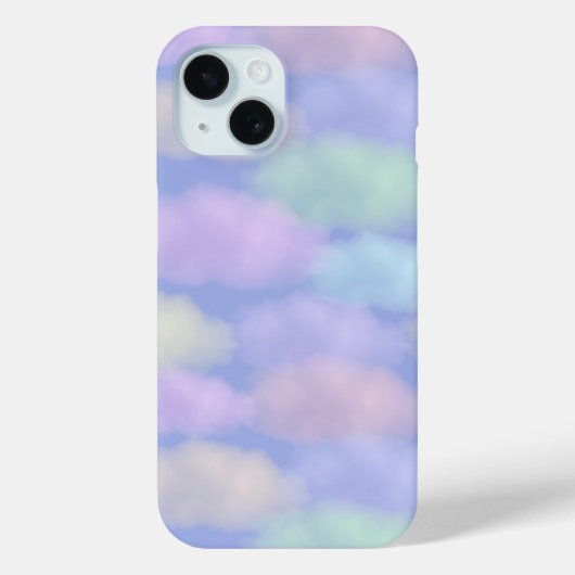 Rainbow Clouds Mobiele Telefoon Case (Achterkant)