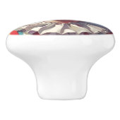 Rainbow Clown Kind kamer Keramische Knop (Zijkant)