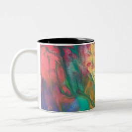 Rainbow Coffee Mok Boho Kleurrijke Thee Beverage C