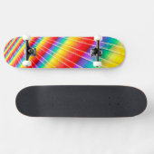 Rainbow Colorburst Skateboard (Horizontaal)