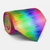 Rainbow Colored Pride Stropdas (Opgerold)