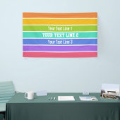 Rainbow Colors aangepaste banners (Beurs)