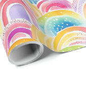 Rainbow Colors Pattern Cadeaupapier (Rol Hoek)