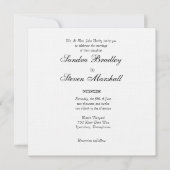 Rainbow Colors Wedding Invitation Kaart (Voorkant)