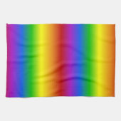 Rainbow Colours serviettes de cuisine personnalisé (Horizontal)