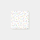 Rainbow Confetti Polka Dot Post-it® Notes (Voorkant)