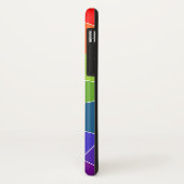 Rainbow COOL-patroon Case-Mate iPhone Case (Achterkant/links)