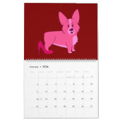 Rainbow Corgis! Kalender (Jan 2026)