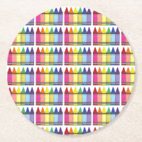 Rainbow Crayons Artist Art Class Verjaardagsfeest