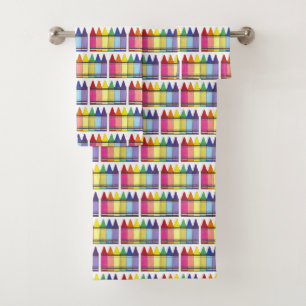 Rainbow Crayons School Art Teacher Coloring Pride