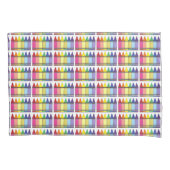 Rainbow Crayons School-leraar kunst levert prijs o Kussensloop (Voorkant)