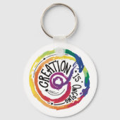 Rainbow Creativity Sleutelhanger (Voorkant)