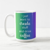 Rainbow Creëer Stuff en Drink Coffee Mok (Links)