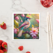 Rainbow Crested Jay Fantasy Bird Servet (Insitu)