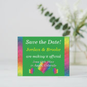 [Rainbow Crinkle Mariage] Cartes postales Coeurs V (Debout devant)