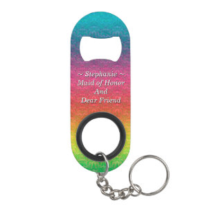 [Rainbow Crinkle Wedding] Kleurig Mini Flessenopener
