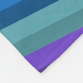 Rainbow Crisscross Fleece Deken (Hoek)