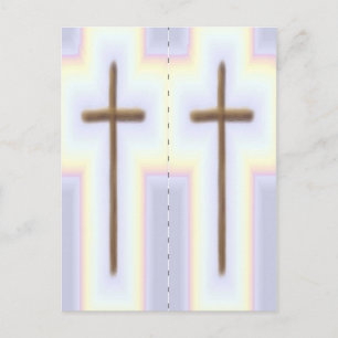Rainbow Cross-bladwijzers Briefkaart