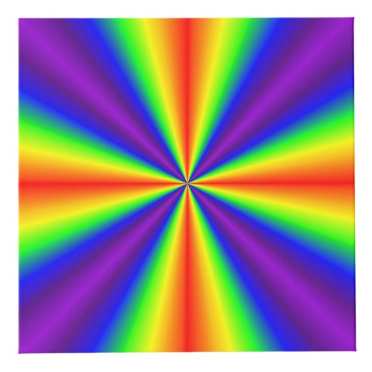 Rainbow Cross foto kubus (Voorkant)