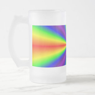 Rainbow Cross Frosted Mok