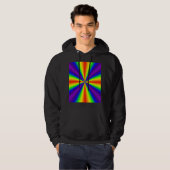 Rainbow Cross Pullover Hoodie (Voorkant volledig)