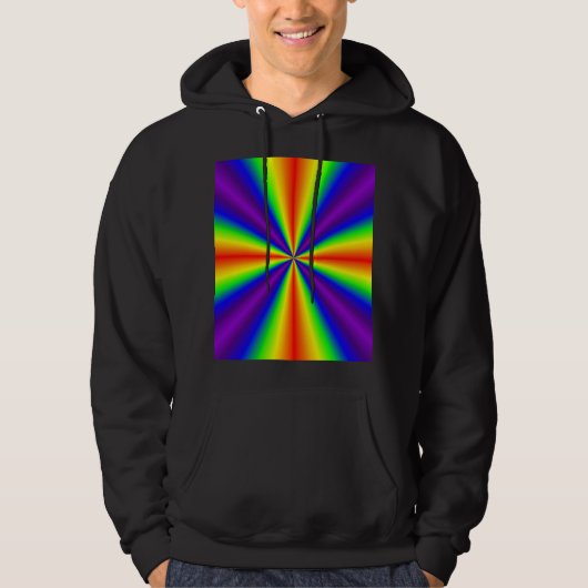 Rainbow Cross Pullover Hoodie (Voorkant)