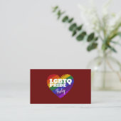 Rainbow Crowd, LGBTQ Pride Invitation Card (Debout devant)