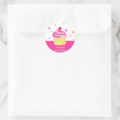 Rainbow Cupcake Anniversaire Favoriser Stickers Ét (Sac)