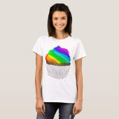 Rainbow Cupcake T-shirt (Voorkant volledig)