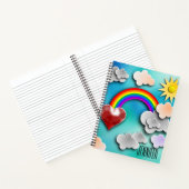 Rainbow Cut-Out Personal Carnet Creative Journal (Intérieur)