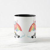 Rainbow Cute Baby Cow Mug (Centre)