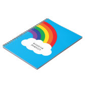 Rainbow Cute Kinder Notitieboek (Linkerzijde)