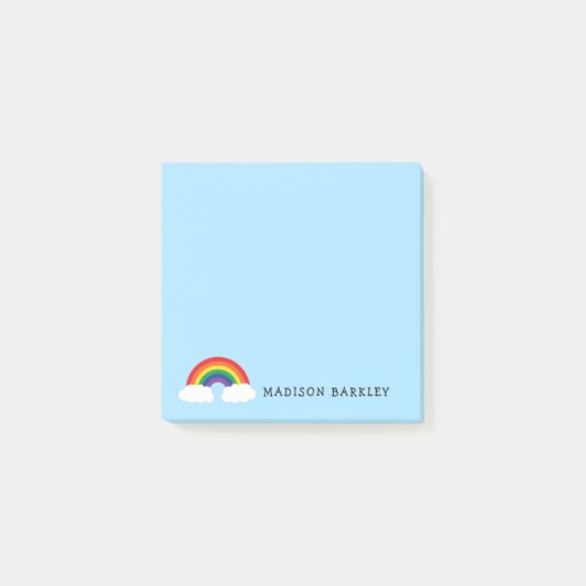 Rainbow Cute Kinder Post-it® Notes (Voorkant)