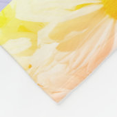 Rainbow Daisies Fleece Deken (Hoek)