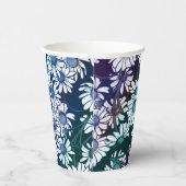 Rainbow Daisy-bloem-springtijd Papieren Bekers (Rechts)