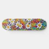 Rainbow Daisy Skateboard (Horz)