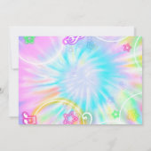 Rainbow Dance Verjaardag Foto Kaart (Achterkant)