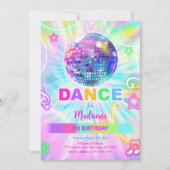 Rainbow Dance Verjaardag Kaart (Voorkant)