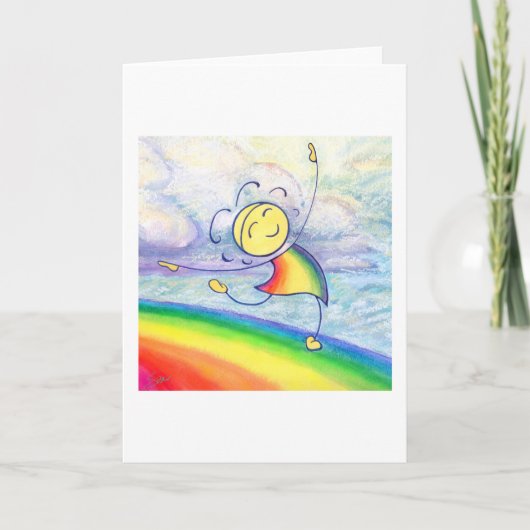 Rainbow Dancin' Kaart (Voorkant)