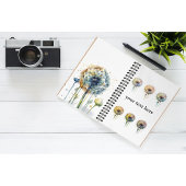 Rainbow Dandelion, op maat Notitieboek