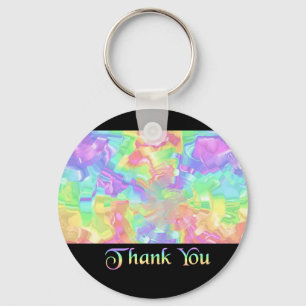 Rainbow Dank u Sleutelhanger
