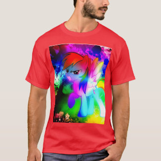 Rainbow Dash Super Color Grafisch T-shirt