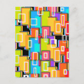 Rainbow Deco Home Living Abstract Briefkaart (Voorkant)
