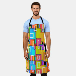 Rainbow Deco Home Living Abstract Schort