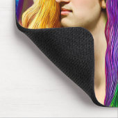 Rainbow Deity Man of All love Fantasy Art Muismat (Hoek)