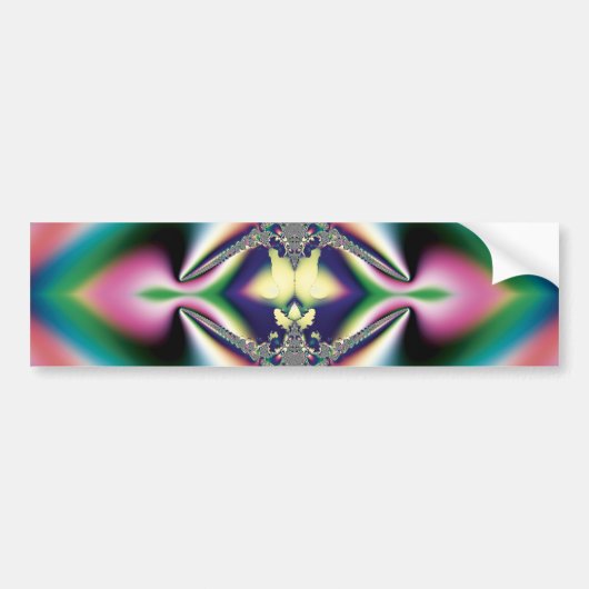 Rainbow Diamond Bumpersticker (Voorkant)