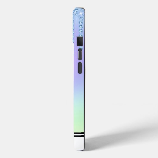 Rainbow Diamond Drips Aangepaste Samsung Case-Mate iPhone Case (Achterkant / Links)