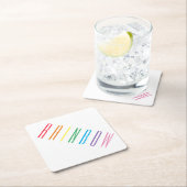 RAINBOW Diamond Paper Onderzetters (Insitu)