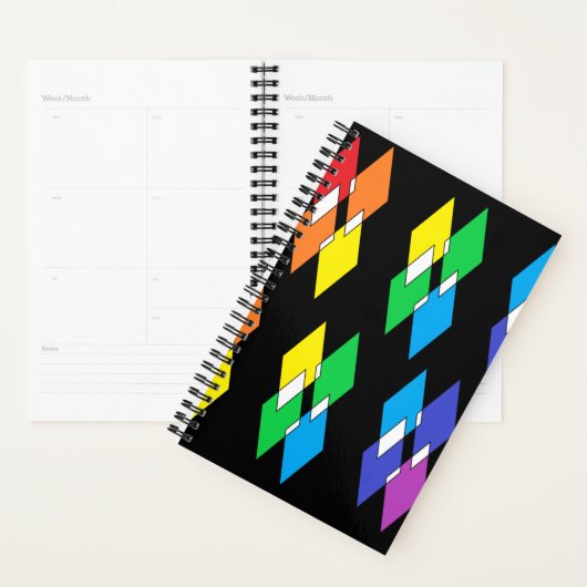 Rainbow Diamonds Planner (Display)